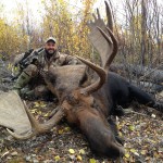 Ralph Cianciarulo with a fine moose